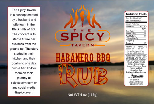 Private Label Habanero BBQ Rub